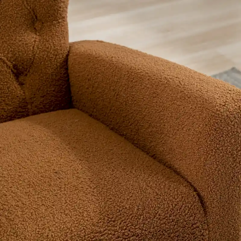 Tufted Rocking Chair Single Sofa Accent Rocker