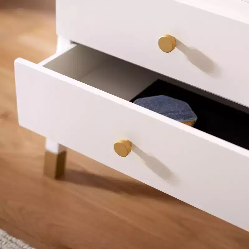 Cove 2 Drawer 1 Shelf Accent Table - ACC6602 - Safavieh