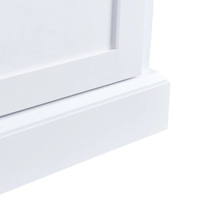 58.30 Inch MDF Sideboard with Adjustable Shelves