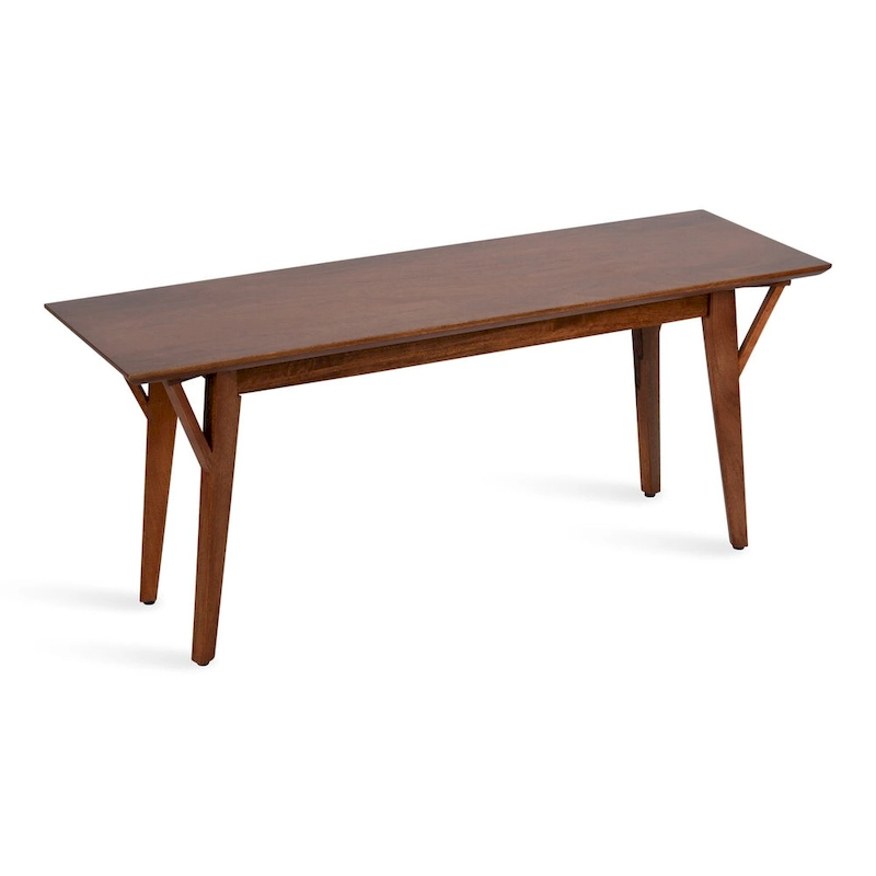Kate and Laurel McCutcheon Wood Bench