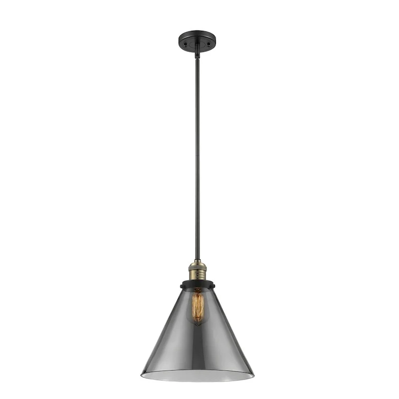 Innovations Lighting X-Large Cone Single Light 12  Wide Pendant with