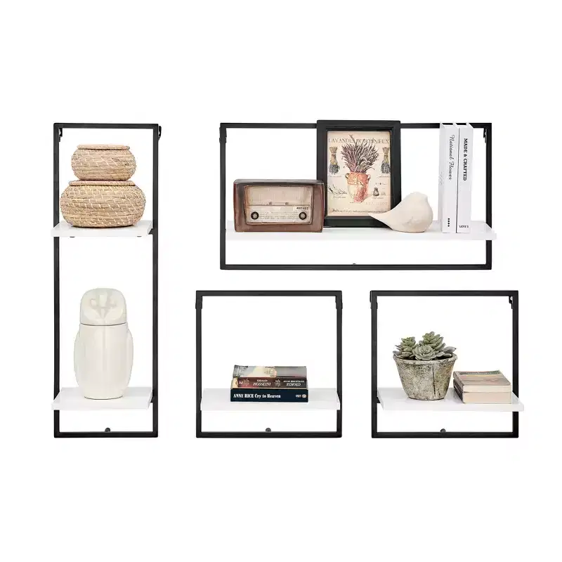 4pc Framed Wall Shelf Set - Danya B.