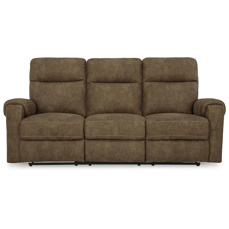 Signature Design by Ashley Edenwold Brown Reclining Sofa - 86  W x 40  D x 40  H