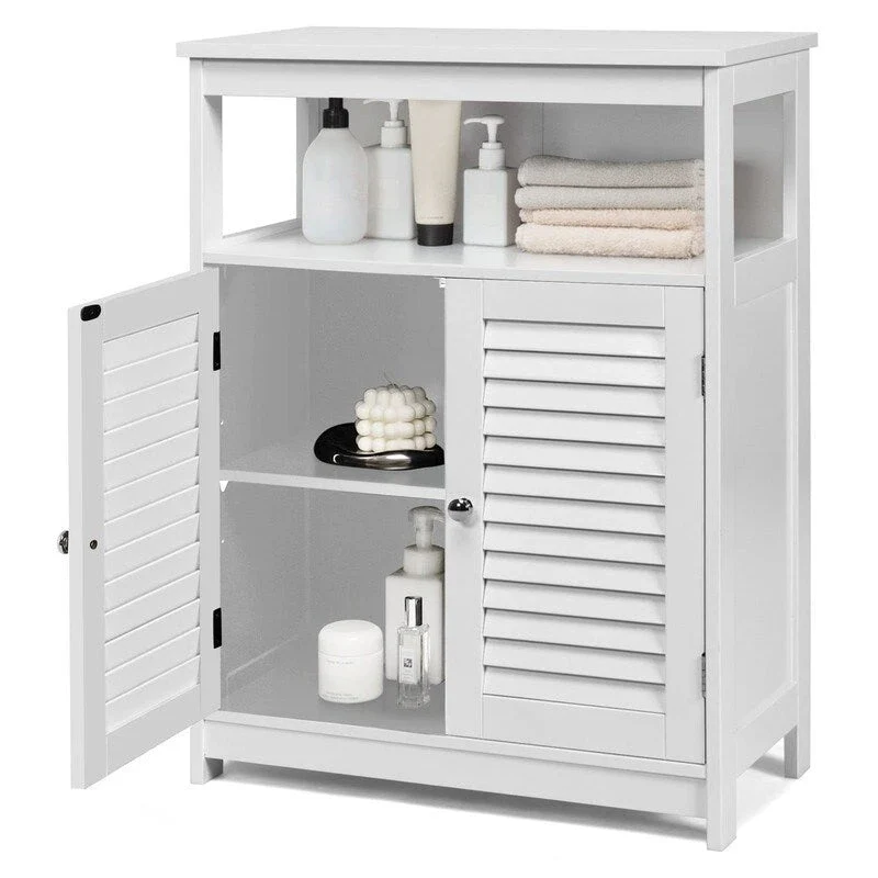 Bathroom Storage Cabinet - 12D x 23.5W x 31.5H