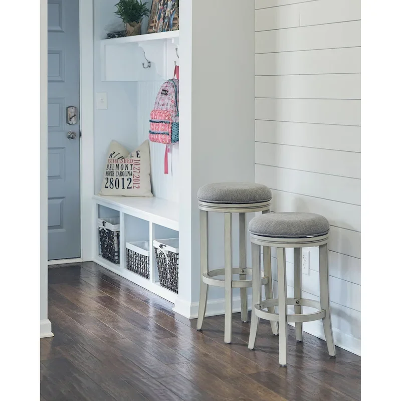 Victoria 26 Counter Height 360-Degree Swivel Bar Stool