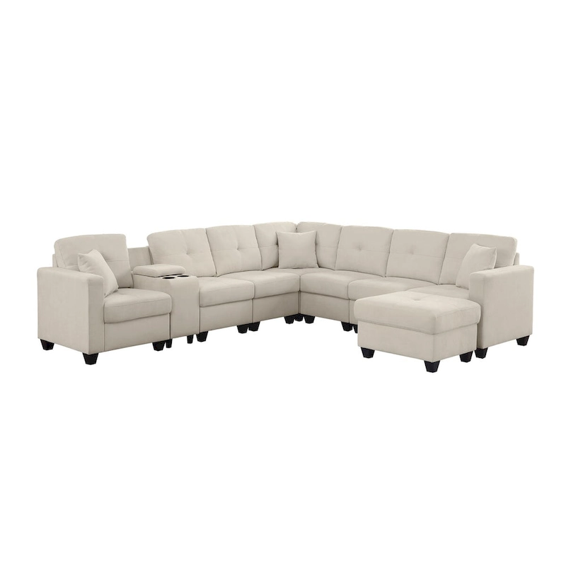 Velvet Modular Sectional Sofa