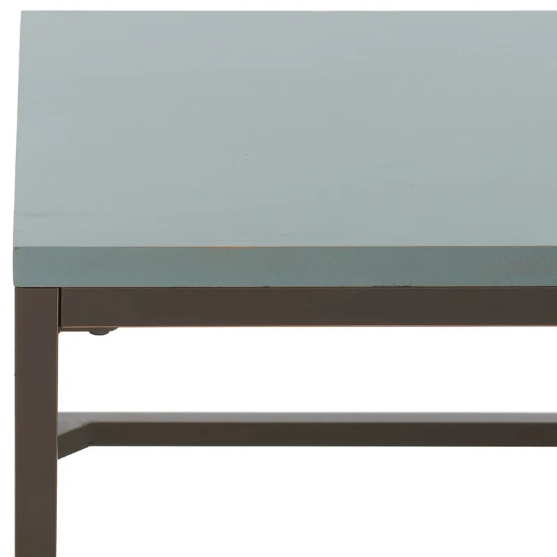 SAFAVIEH Aino Reclamined Wood Finish Coffee Table - 48 x 24 x 17.7 - 48Wx24Dx18H