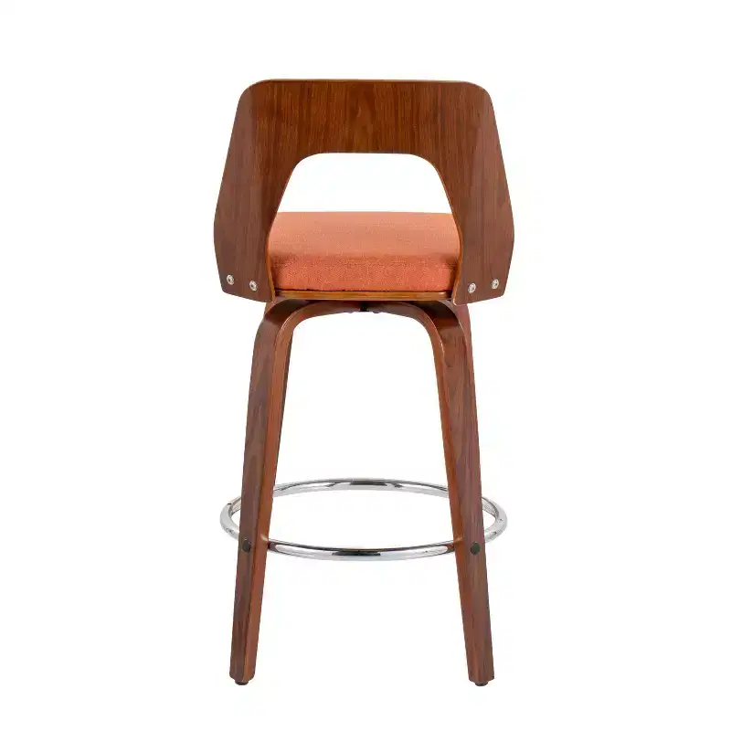 Set of 2 Trilogy Upholstered Counter Height Barstools - Lumisource