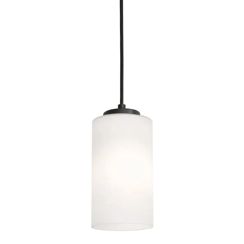 AFX LEOP04MB Leo 4  Wide Mini Pendant with Frosted Glass Shade