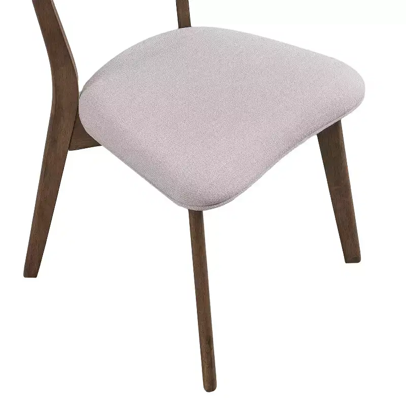 Christopher Knight Home Walton 7 Pieces Mid-Century Modern Rubberwood Upholstered Dining Set