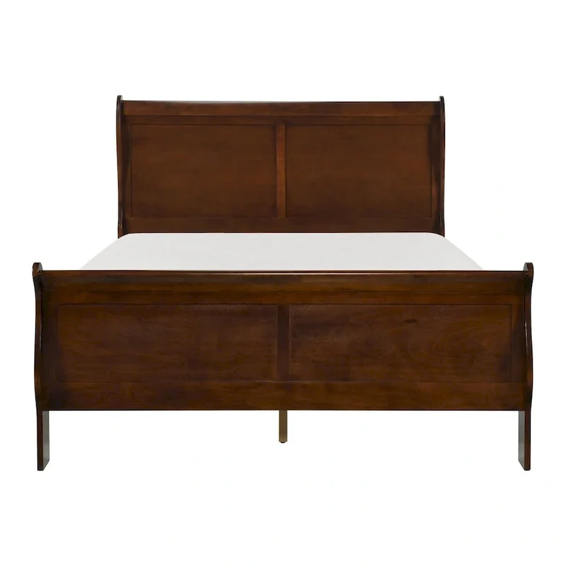 Monty Brown Cherry Sleigh Bed