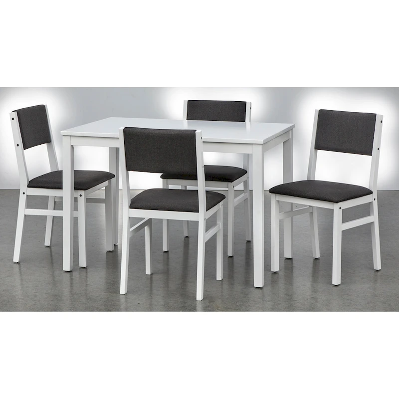 Simple Living Jules 5-piece Solid Wood Dining Set