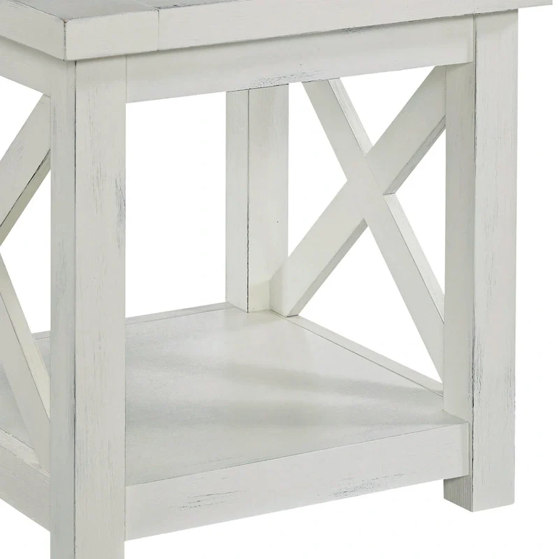 Off-White End Table