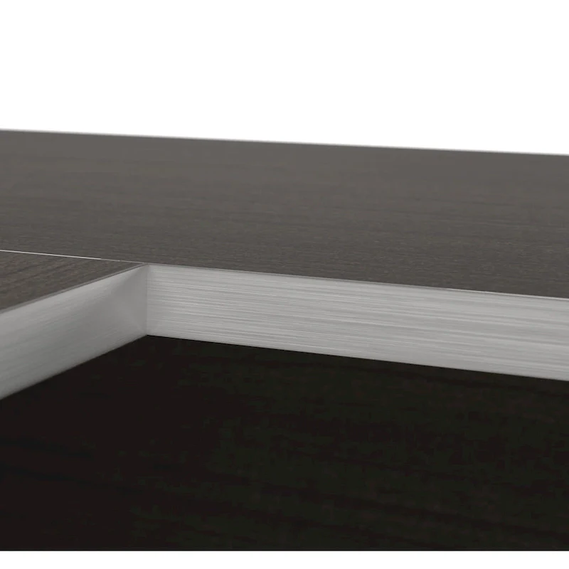 Ridgeley U-Shaped Office Desk with Cabinet and Hutch