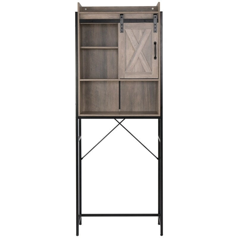 Three-Layer Rack etro Style MDF Bathroom Cabinet