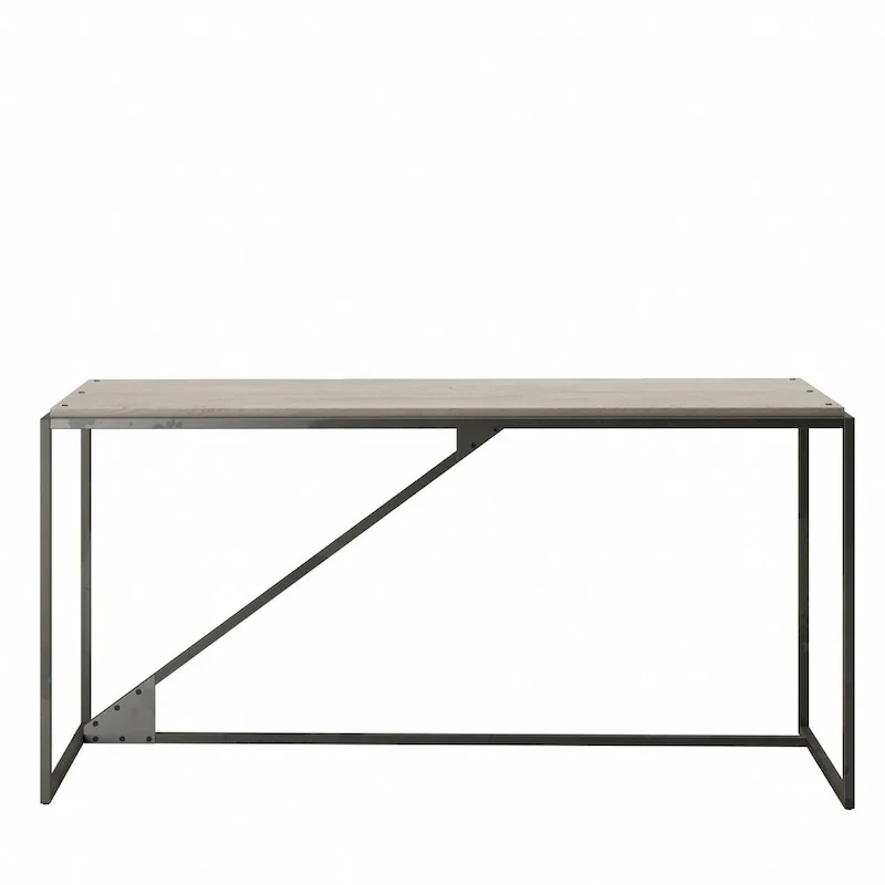 62W Industrial Desk, Large Home Office Desk
