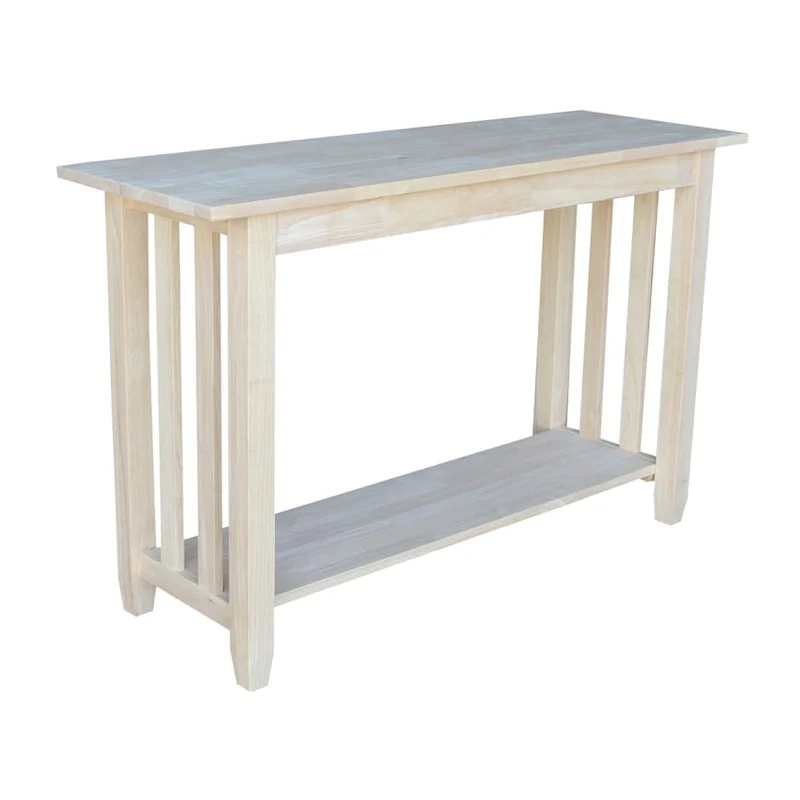 Unfinished Mission Console Table