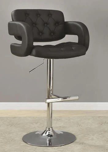 Contemporary Adjustable Height Barstool in 3 Color Options