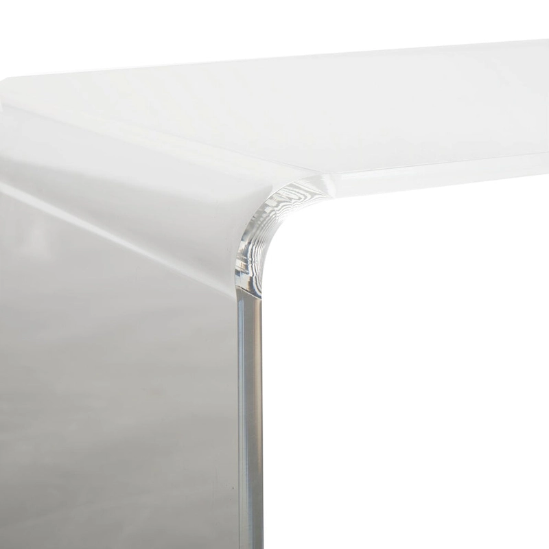 SAFAVIEH Alfredine Clear Acrylic Coffee Table - 35.4 x 17.7 x 13.8 - 35Wx18Dx14H
