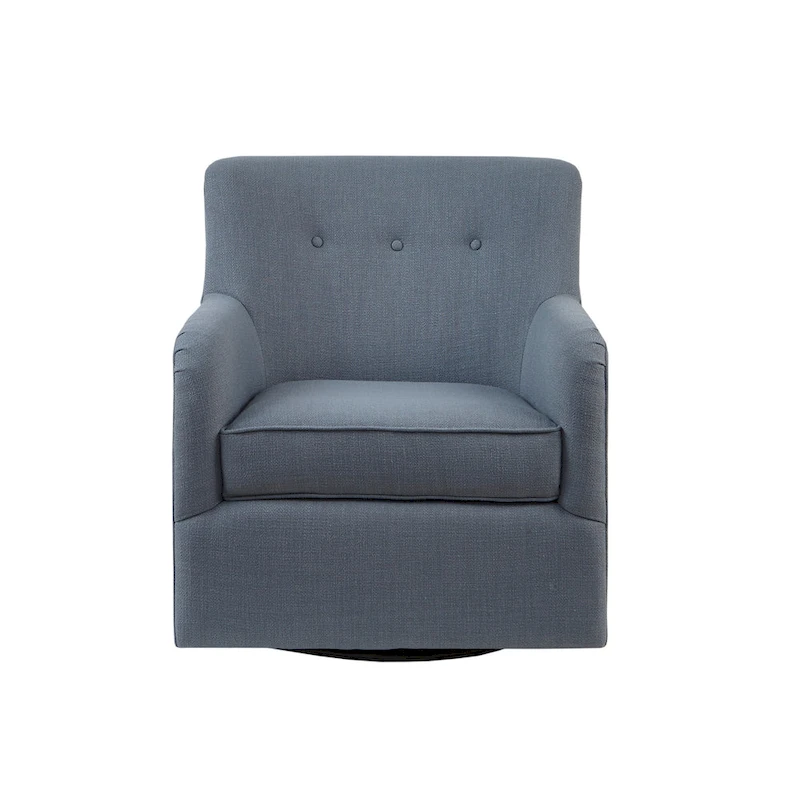 Madison Park Jayne 360-degree Swivel Arm Chair