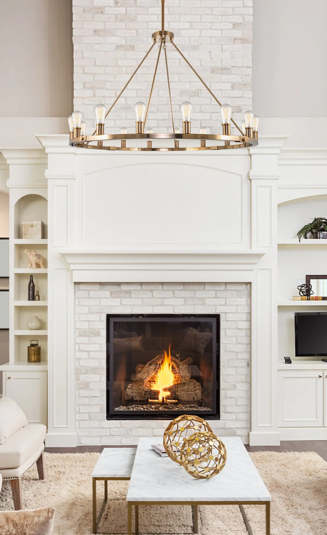 Homestead 48 16-Light Large Rustic Farmhouse Wagon Wheel Kitchen Island Chandelier