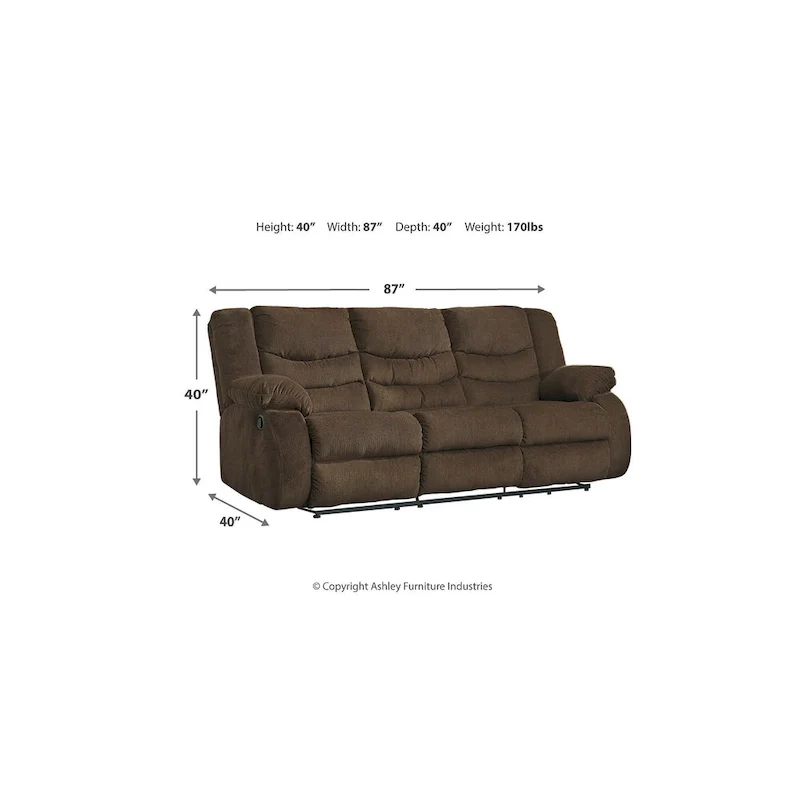 Signature Design by Ashley Tulen 3-Piece Upholstery Package - 87 W x 40 D x 40 H