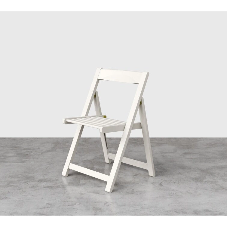 Stateside Wood Weather Resistant Outdoor Chair with Compact Folding Set of 2