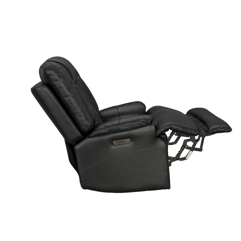 Genuine Top Grain Adjustable Headrest Extendable Footrest Zero Gravity Reclin Power Recliner