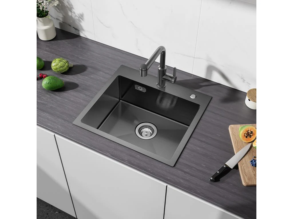 Evier Evier Bac - Noir