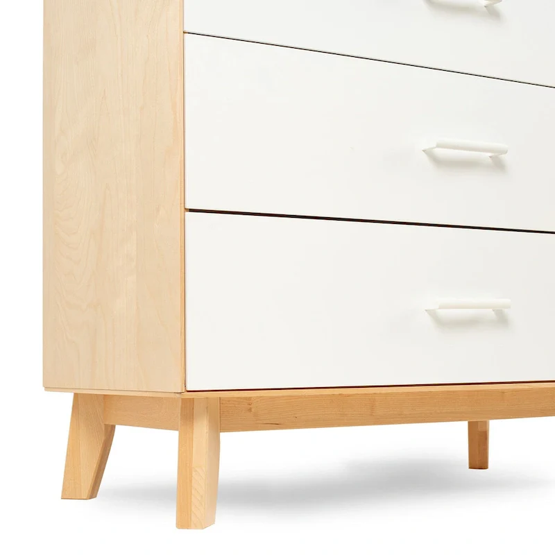 5 Drawer Dresser,White