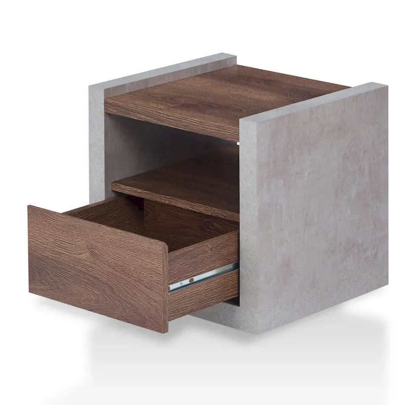 18-inch 1-Shelf Side Table