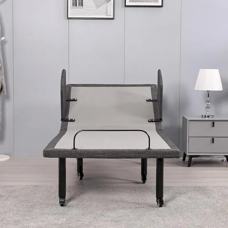 Adjustable Bed with Wireless Remote, Hospital Bed Base with/without Mattress