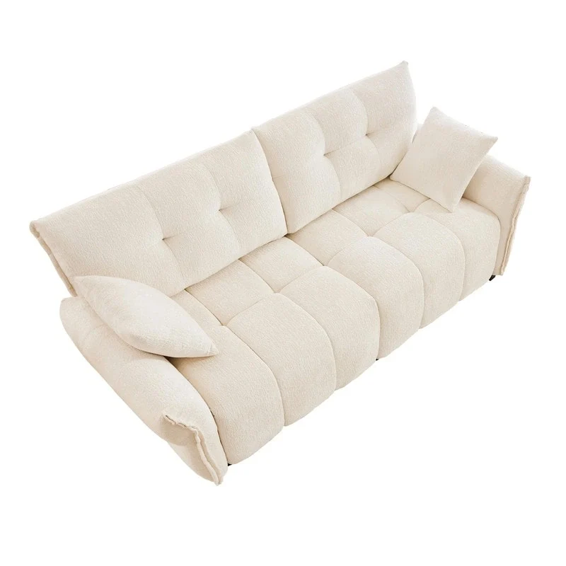 78.7 Chenille Two Seater Upholstered Sofa