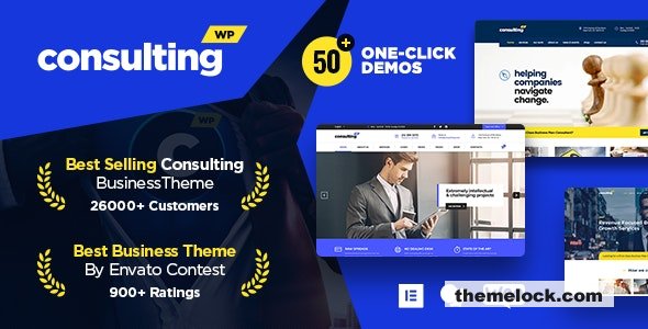 Consulting v6.7.10 - Business, Finance WordPress Theme
