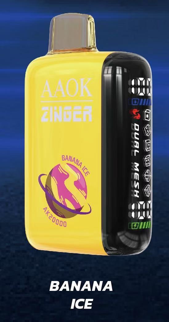 new AAOK 20000 Puffs Disposable Vape 21 Flavors