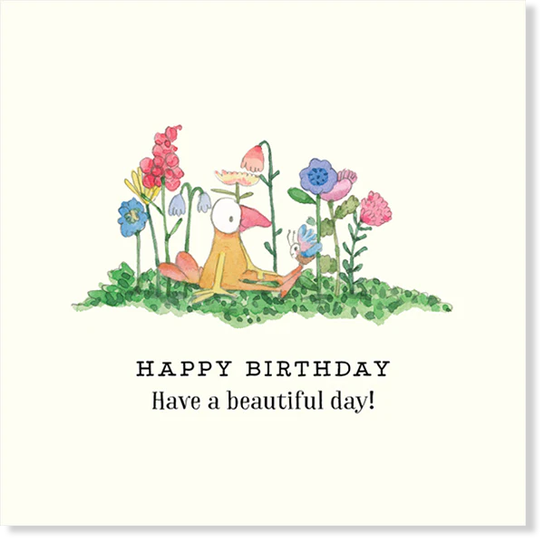 Affirmations - Twigseeds Birthday Card - Have a Beautiful Day - K305
