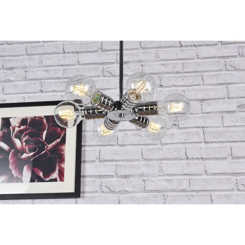 Rosie 6 Light Pendant - 9 Inch