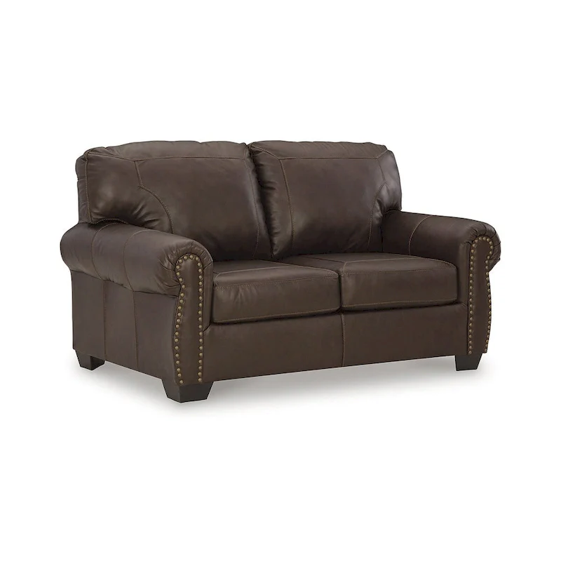 Signature Design by Ashley Colleton Dark Brown Loveseat - 67 W x 40 D x 39 H