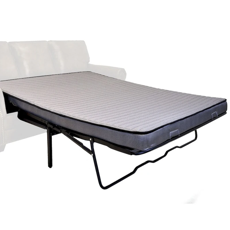 Rancho Rustic Brown Buckskin Fabric 3-pc. Sofa Bed, Loveseat, and Chair Set