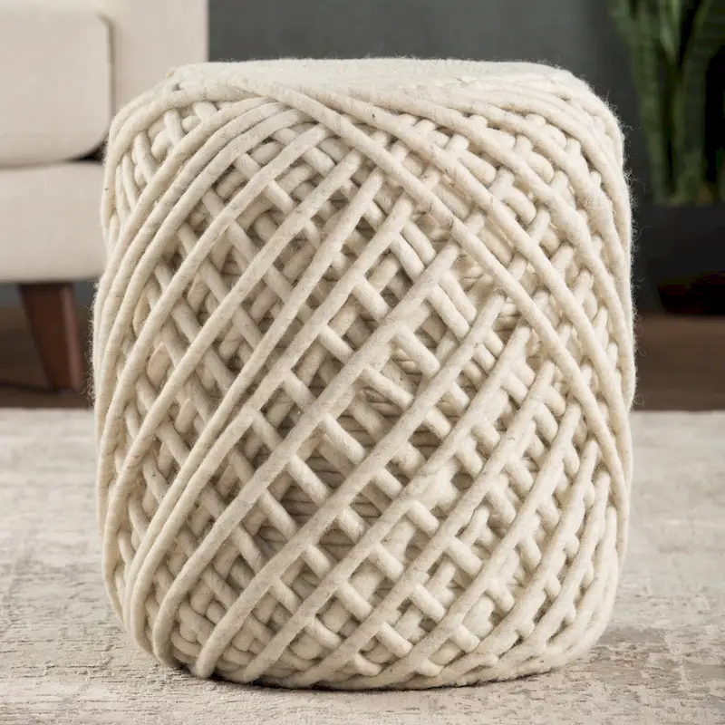 Guna Cylinder Pouf