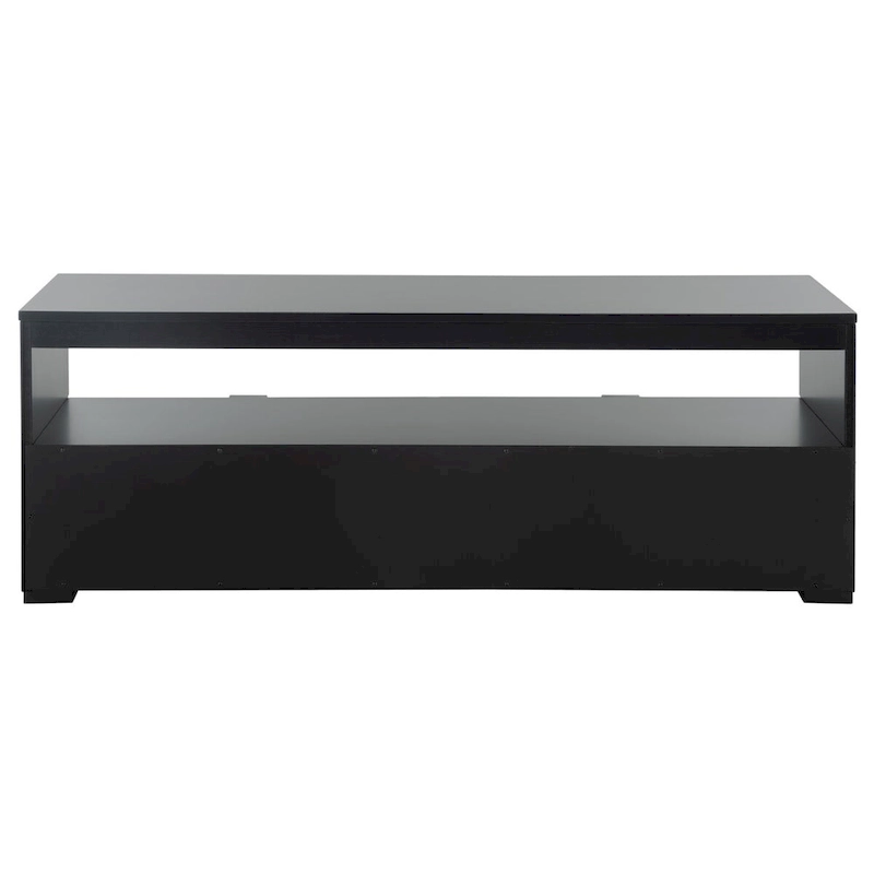 SAFAVIEH Kaitlyn 2-Drawer 1-Shelf Entertainment Media Stand (Fits Up To 55  Flatscreen TV) - 48Wx16Dx17H