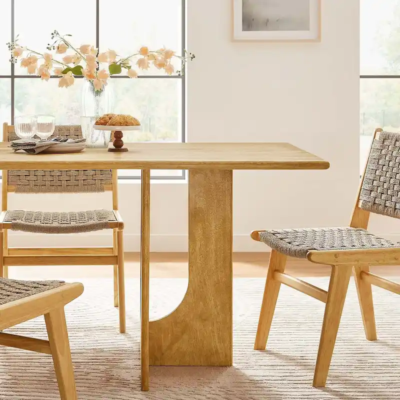 Rivian Rectangular 70 Wood Dining Table