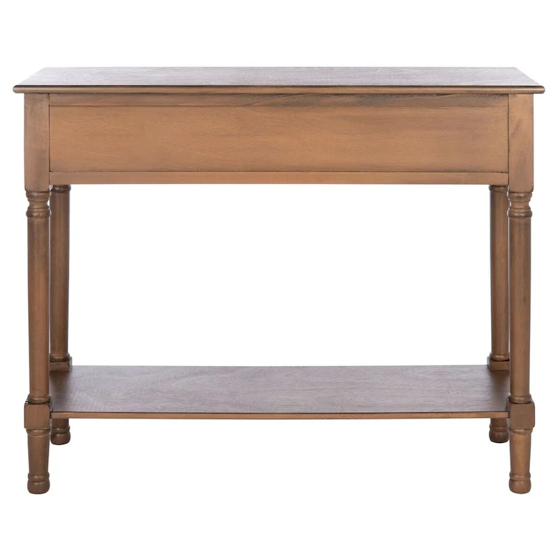 SAFAVIEH Lucetta 2-Drawer Console Table - 35.5 W x 13 L x 29.5 H - 36Wx13Dx30H