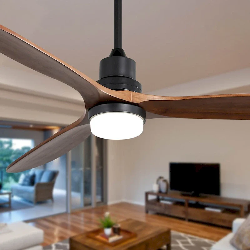 Ceiling Fan Lights Noiseless with Remote Control