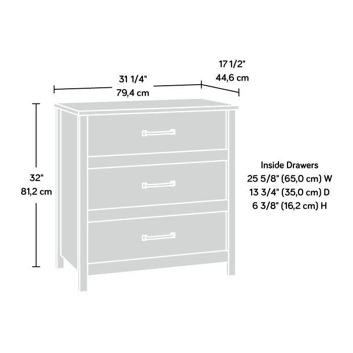 Cannery Bridge 3-Drawer Chest Sm