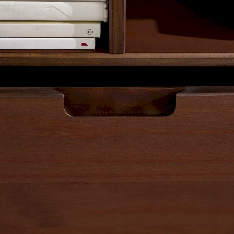 Middlebrook Alby 58-inch Mid-Century Solid Wood TV Stand