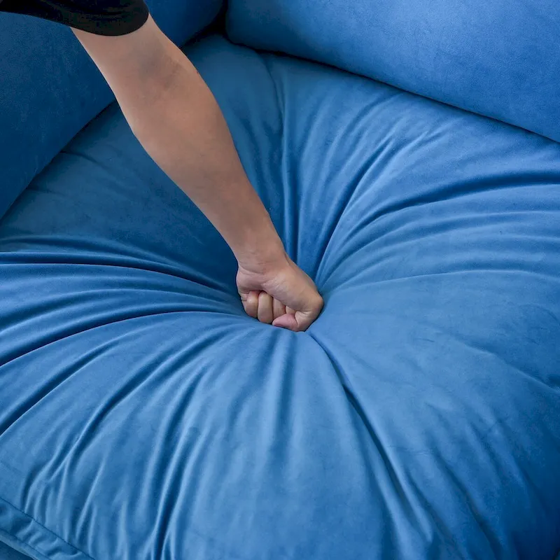 Modular Sectional Fabric Sofa,Extra Large L Shaped Couch with Reversible Chaise Modular Sectional Couch