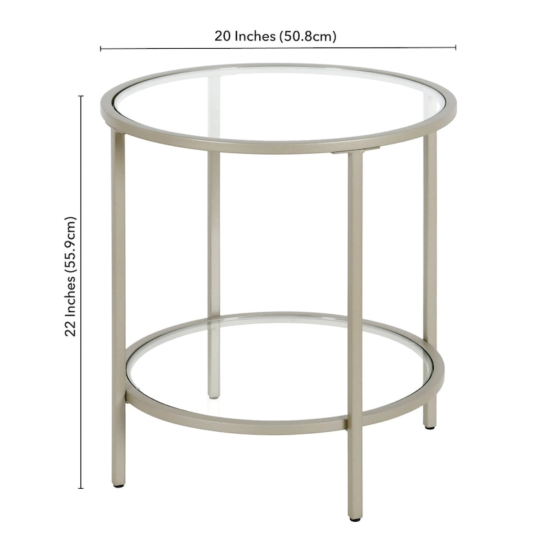 Sivil Round Side Table
