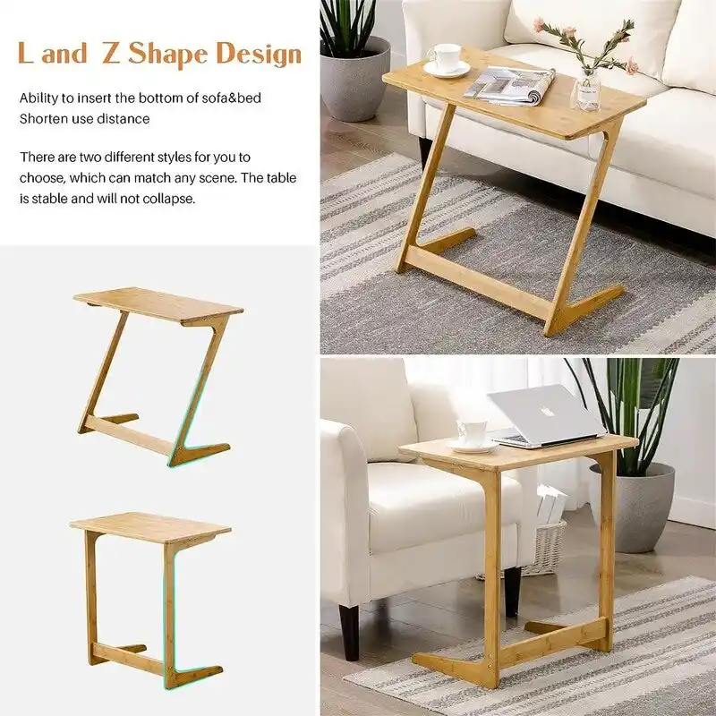 Table C Shaped end Table - 15.75D x 23.6W x 25.6H