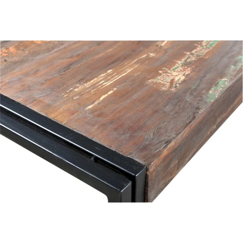 Timbergirl Handmade Old Reclaimed Wood Dining Table (India)